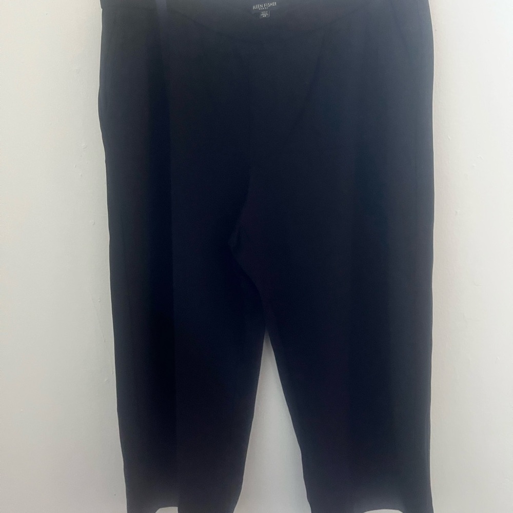 Eileen Fisher Elegant Black Trousers